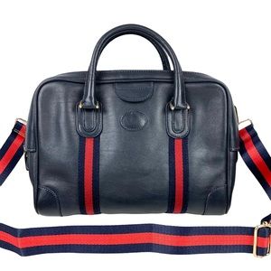 GUCCI Vintage Leather 2 Way Bag